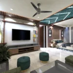 Modern residential interior design by delhi based architects and home interior designer near me