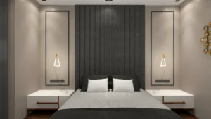 Luxury master bedroom interior by Amartya Architects, residential architects